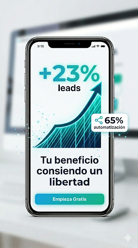 +23% leads con automatización Attenciona