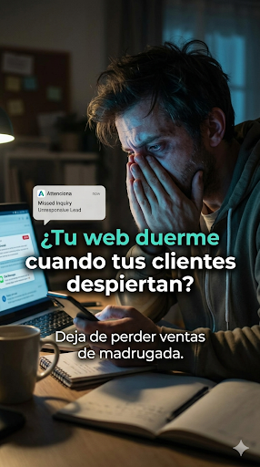 Negocio perdiendo clientes por falta de atención nocturna