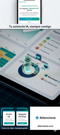 Asistente IA Attenciona - inteligencia artificial para empresas